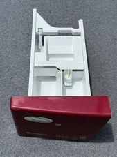 Whirlpool Duet Washer Detergent Dispenser Drawer and Front for WFW9250WR00 Red