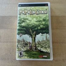 PoPoLoCrois (Sony PSP, 2005) Includes Original Manual & Case CIB Tested, Works