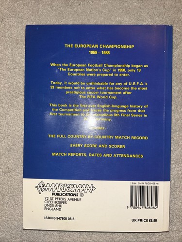 Europameisterschaft, 1958-88 von John Robinson. 9780947808082 - Bild 2 von 2