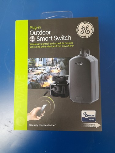 Interruptor inteligente para exteriores GE 14284 Enbrighten Z-Wave Plus