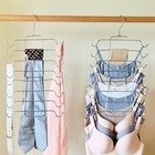  2pcs Multi Layers Unterwäsche Kleiderbügel Kleiderschrank Kleiderständer