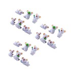  3 Pack Resin Landscape Decors Animal Figurines Koala Bear Model Sculpture