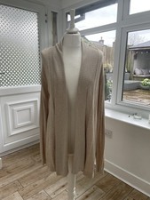 Mango Women's Cardigan Beige/Camel Size M