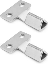 Steel Gas Meter Box Key Pack of 2 Gas Meter Key Triangle Key for Electric Utilit