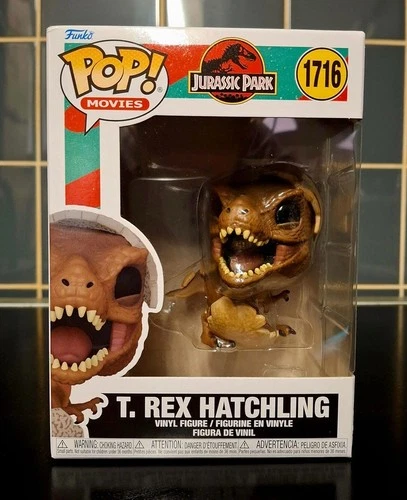 T. Rex Hatchling #1716 Jurassic Park Funko Pop! with protector