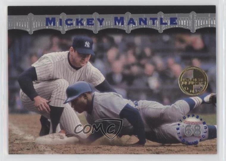 1996 Topps Stadium Club Mickey Mantle Members Only Mickey Mantle #MM17 HOF 0mm3