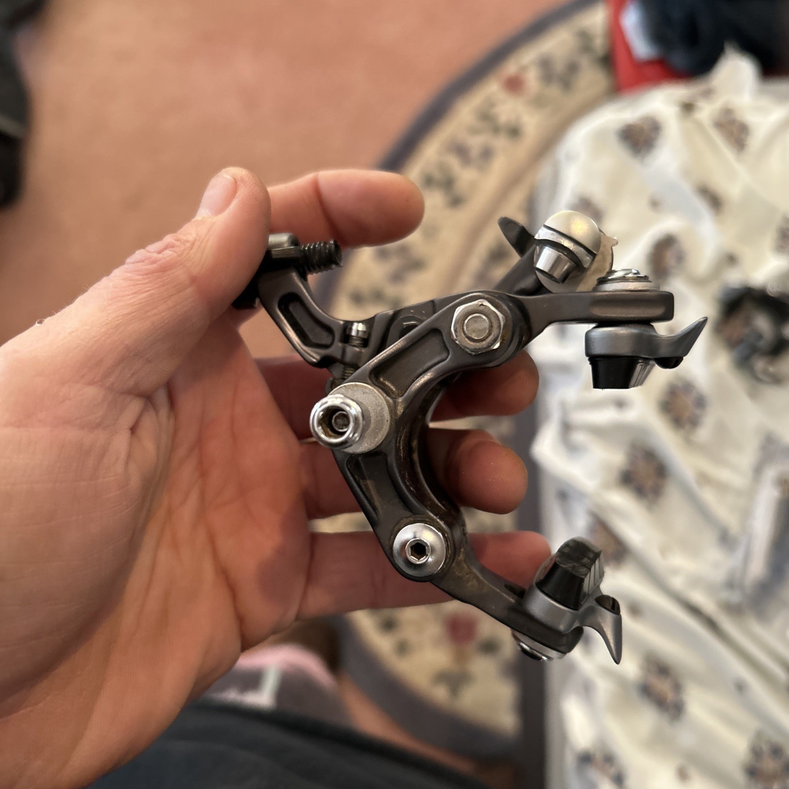 New Take-Off Shimano Ultegra BR-6800 Brake Caliper Set Center-Mount Side-Pull