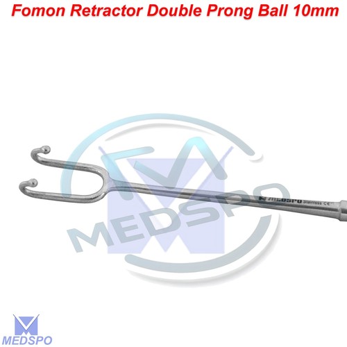 Kit de instrumentos quirúrgicos otorrinolaringológicos gancho doble y único punta extremo bola retractor Fomon - Imagen 5 de 8