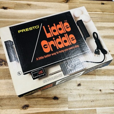Brand New in Box PRESTO Liddle Griddle Hamburger Burger Cooker Grill