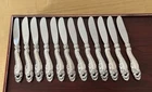Sterling Silver Set of 12 Butter Spreader Knives by Gorham - Decor