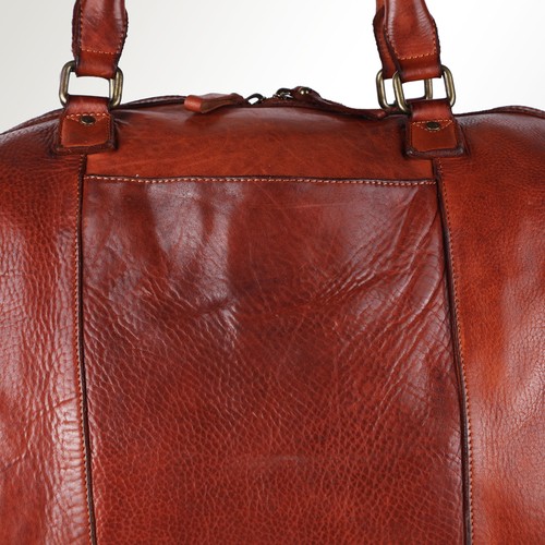 SW Spaghetti Western Swc418Cg Duffel Vintage Handmade Drum Dyed Genuine - Picture 3 of 6