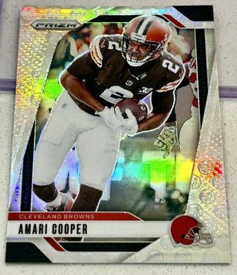 Amari Cooper - 2024 Panini Prizm WHITE KNIGHT SSP 2/3- Cleveland Browns #66