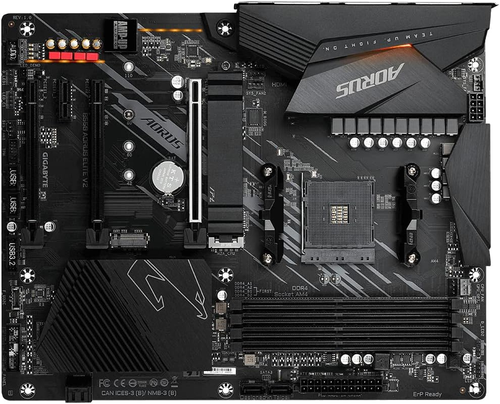 B550 AORUS ELITE V2 Motherboard - Supports AMD Ryzen 5000 Series AM4 Cpus, 12+2 - Picture 2 of 12