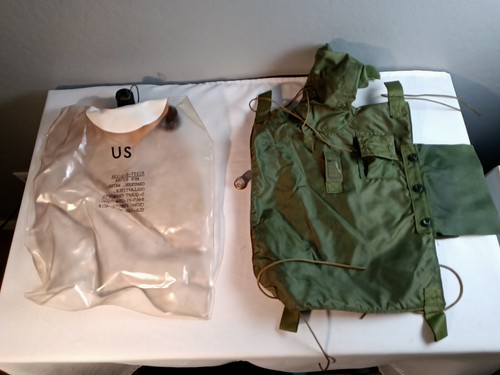 US Military Collapsible Canteen Fill from Stream Flotation Bladder 5 QT