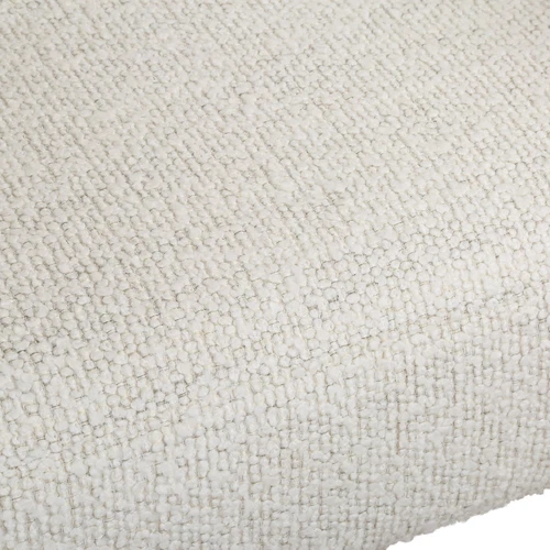 Uttermost Encompass White Fabric Dining Chair - Picture 5 of 6