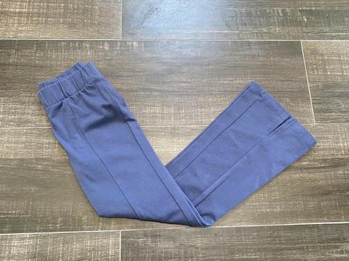 NEW Nike Girls Size 5 Swoosh Flared Leggings - Ashy Blue - Picture 4 of 7