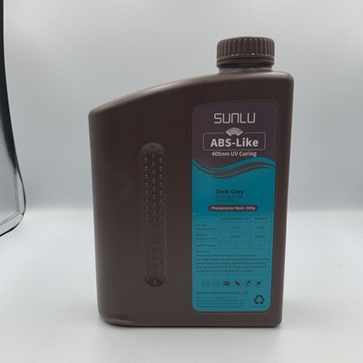 2000G ABS Like Resin For 3D Printer, 405nm UV Curing Photopolymer Rapid 3D