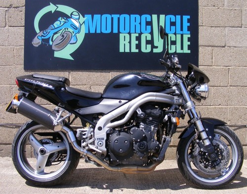 Abrazaderas de manillar Triumph Speed Triple 955 2002 a 2004 955i B054 - Imagen 4 de 7