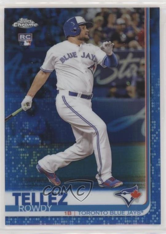 2019 Topps Chrome Blue Refractor /150 Rowdy Tellez #2 Rookie RC