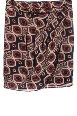 SELECTION BY S.OLIVER Bleistiftrock Damen Rock Gr. DE 40 schwarz-rot-blau