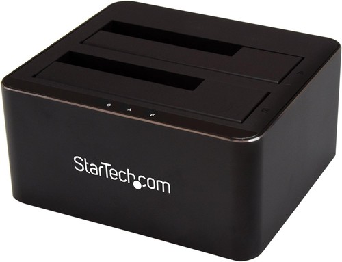 StarTech.com Dual-Bay USB 3.0 to SATA Hard Drive Docking Station, USB Hard Drive - Picture 2 of 3