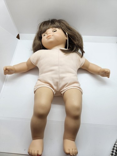 Mädchen American Girl Bitty Bittie Baby brünett Zwilling braune Augen - Bild 14 von 20