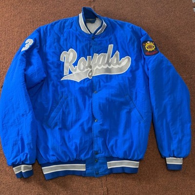 Vintage Gem Sportswear Royals Varsity Jacket Mens Blue American Legion Baseball