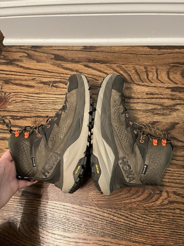 Größe 9 - Hoka One One Kaha GTX schwarz olivgrün 1112030-BOGR Gore-Tex - Bild 6 von 9