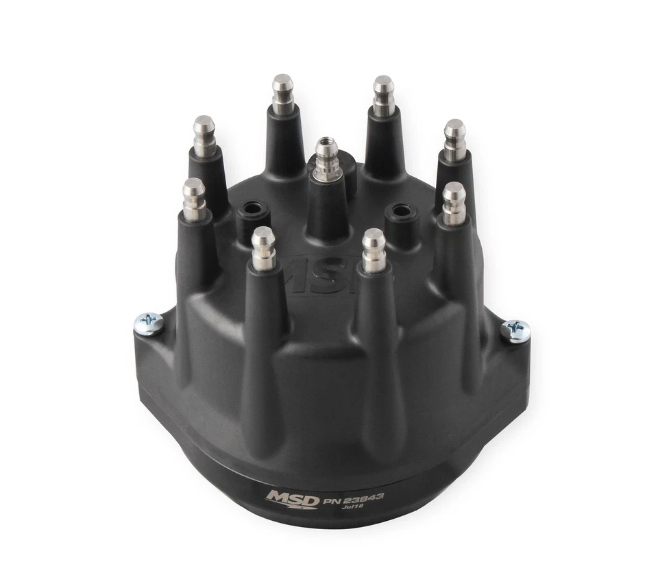MSD Ignition 23843 Pro-Billet EFI Dual Sync Distributor Black for Pontiac V8 - Image 3 of 4