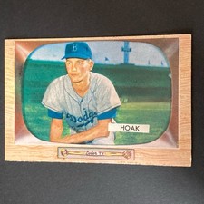 1955 Bowman Baseball Don Hoak #21 VG+
