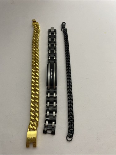 Seth of Three Chunky Bracelet