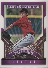 2015 Panini Elite Extra Edition Status Purple Die-Cut /150 Wei-Chieh Huang #69