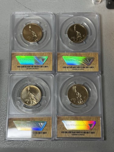 2019-D American Innovation FDOI $1 Dollars 4-Coin Set ANACS MS67 - Picture 6 of 6