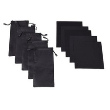 1Set Soft Glasses Pouch Cleaning Cloth Sunglasses Eyeglasses Cloth Pouch Ba.N8