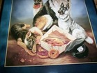 Bradford Exchange German Shepherd Plate BREAK TIME A0073 by Linda Picken — photo 2