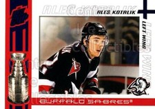 2003-04 Pacific Quest for the Cup Blue #12 Ales Kotalik