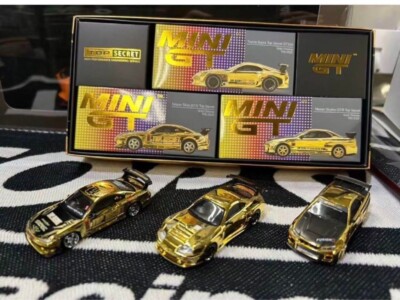MINI GT Top Secret Supra Silvia S15 Skyline GT-R Set of 3 Tokyo Auto Salon 2025