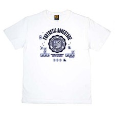 Nintendo Super Mario Bros. MARIO COLLEGE T-shirt White KOG Japan New