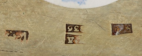 Moscow silver with niello box, 1836 - Picture 6 of 6