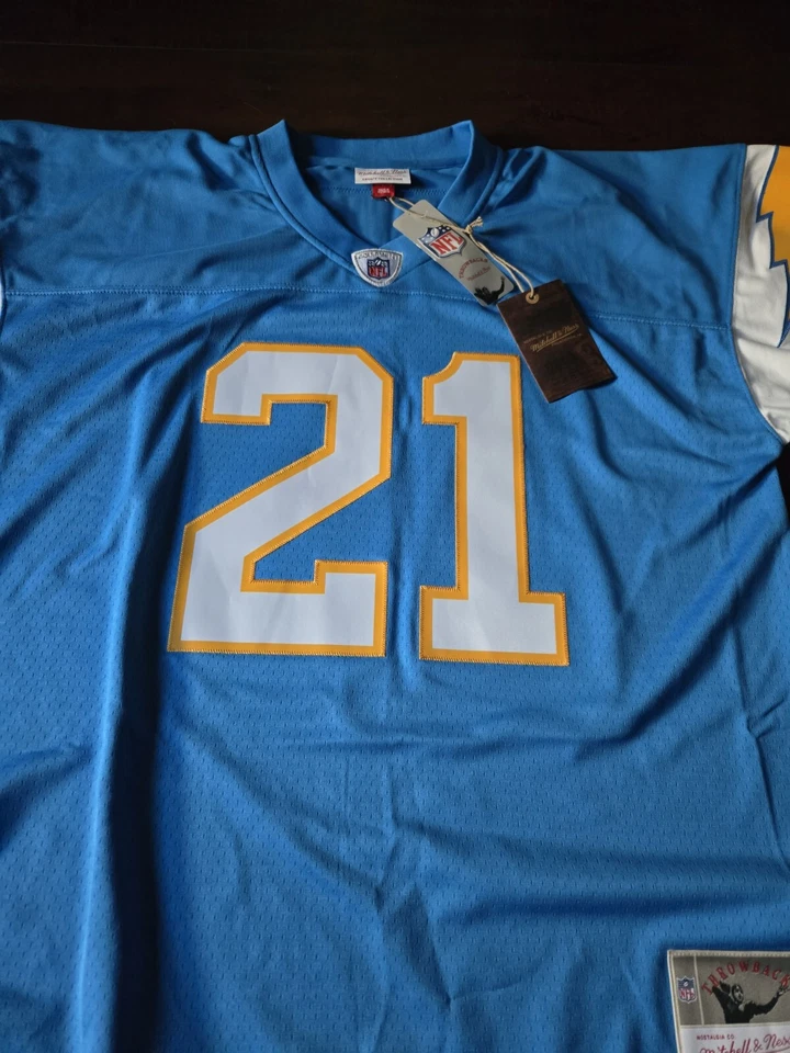 Nueva camiseta auténtica Mitchell & Ness Ladanian Tomlinson Chargers 2009 para hombre XXL  Foto 2 de 4