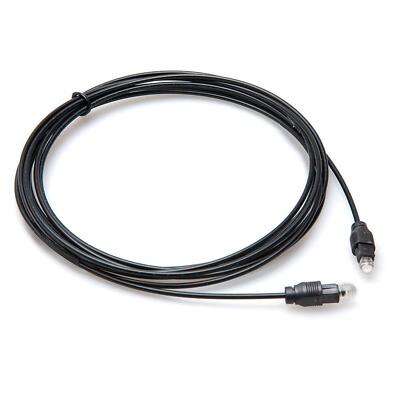 Hosa OPT-102 2-foot ADAT Toslink Optical Cable SPDIF Fiber Optic 2' 2ft Cord