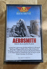 Aerosmith Rock In A Hard Place Cassette Tape 1982
