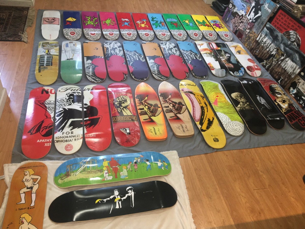 スケートボード BANKSY SKATEDECK LOVE IN THE Skateboard 817bau585FL._UF894,1000_QL80_.jpg