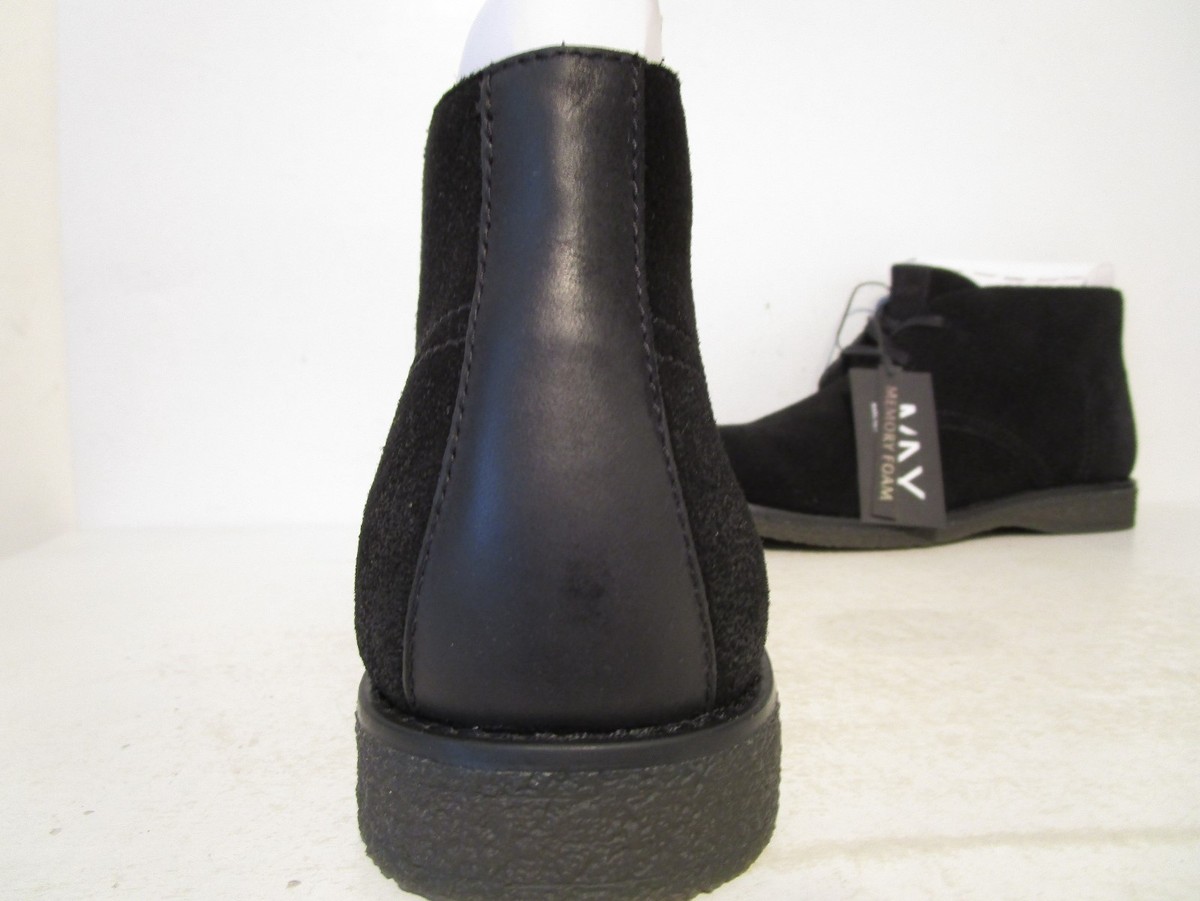 Andrew Marc – Harman Gray Suede and Leather Chukka Boot Men main image 4