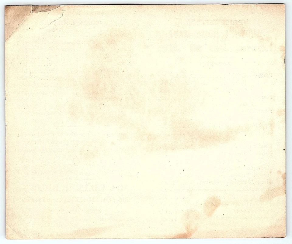 c1910 PRICE LIST BROWN'S HOME MADE PRESERVES JAMS JELLIES BROOKLYN NY  Z7261 - Image 2 of 2