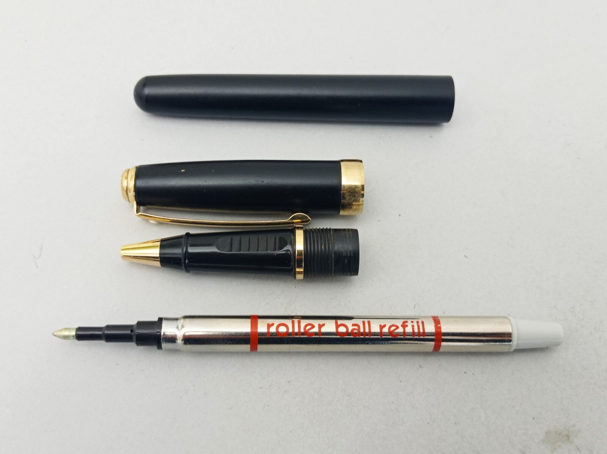 Sheaffer Prelude Tintenroller – Matt-schwarz Mit Golddetails, Elegante Schreibtischfeder