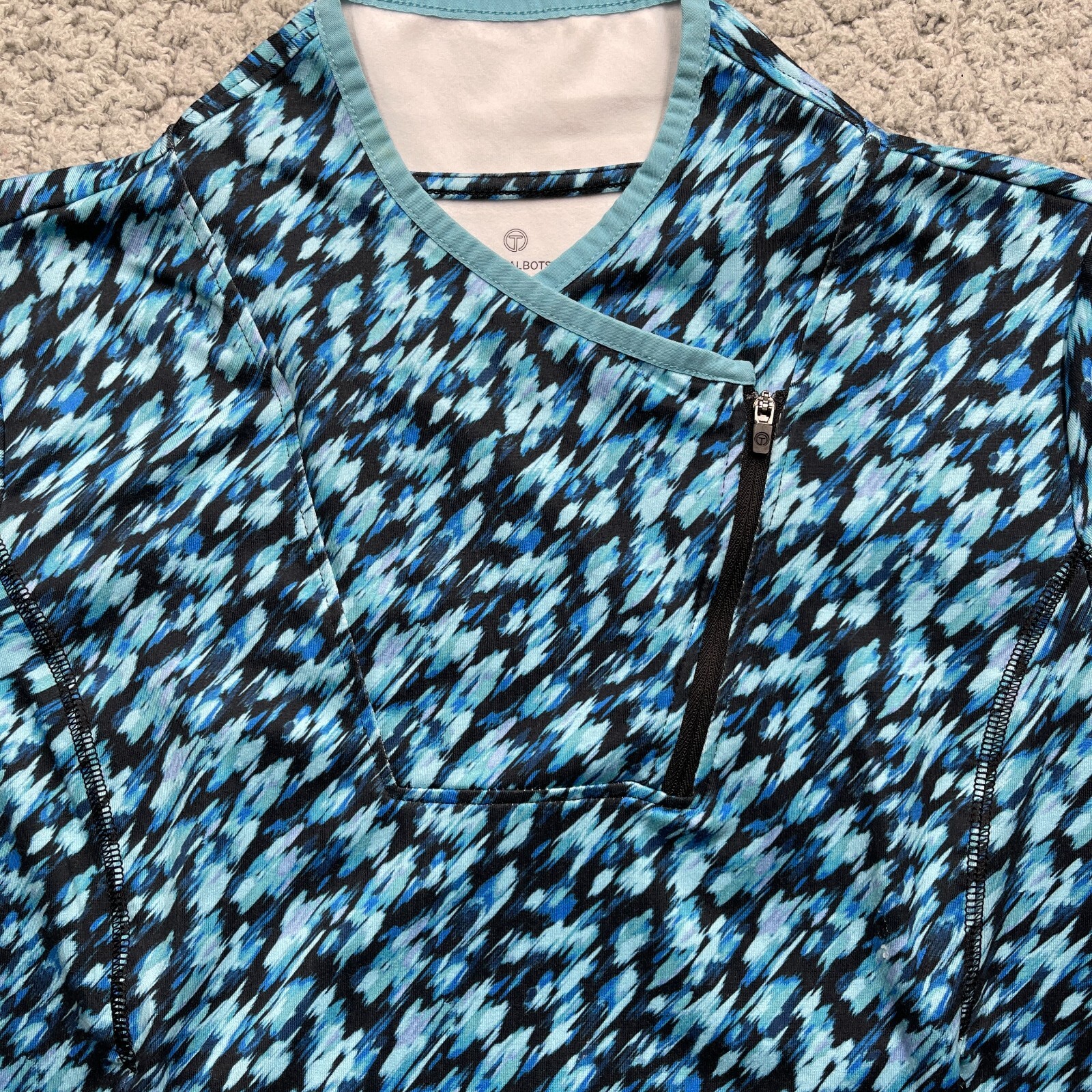 T by Talbots Performance Pullover Womens Small Bl… - image 2