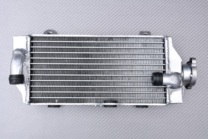 Radiateur racing AVDB ultra-renforcé pour Yamaha YZ 85 Grandes Roues 2022-2024 en aluminium