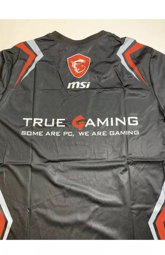 MSI True Gaming Dragon "Some Are PC, We Are Gaming" Shirt & Snapback Cap/Hat New - Picture 4 of 12