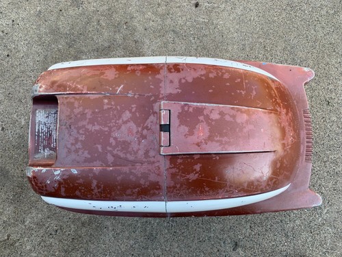 JOHNSON 15 & 18HP 377438 304248 OUTBOARD COVER HOOD COWL FD10, 11 & 12 56 to 58 - Foto 2 di 8